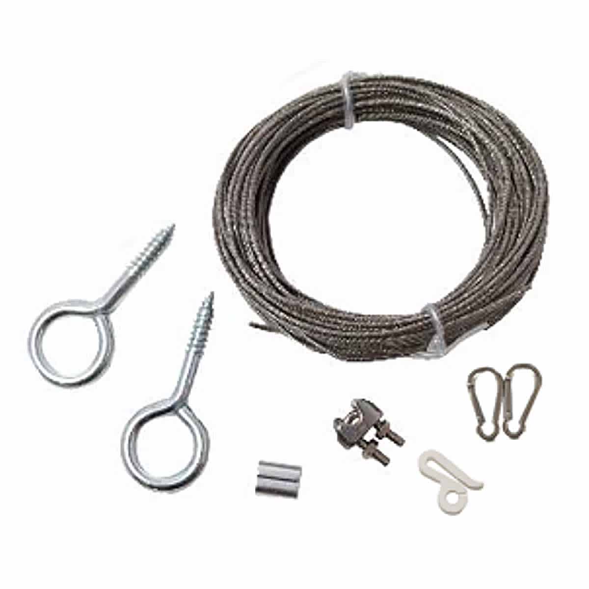 Cable for patio lights top