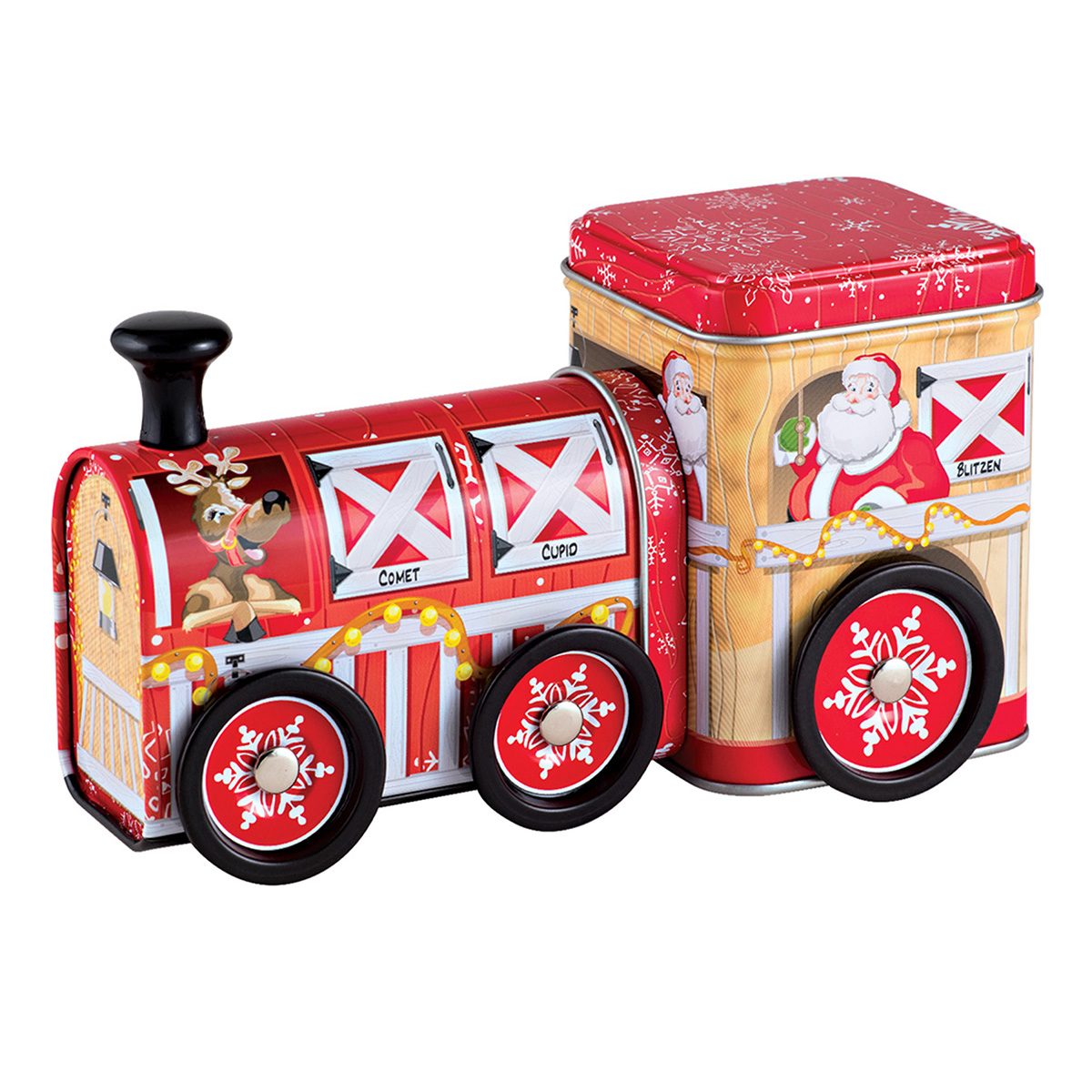 Holiday train in a tin sales