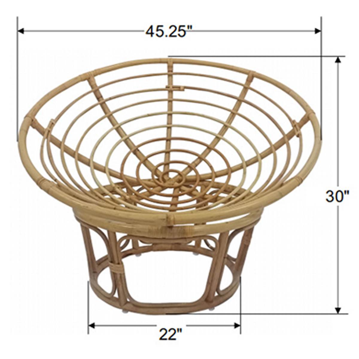 Papasan Chair Base At Home