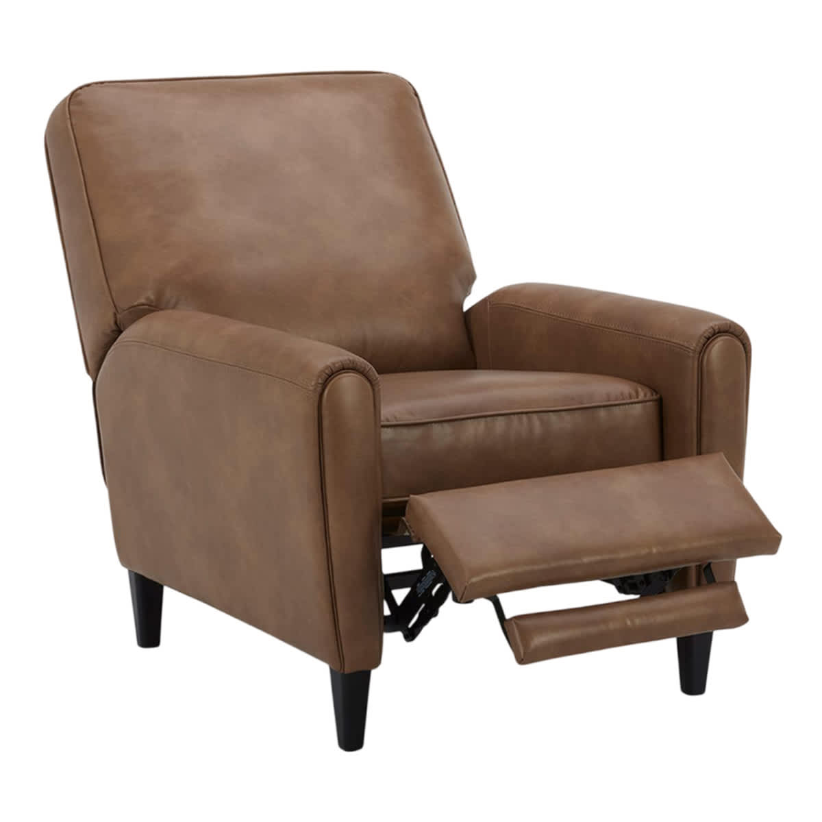 Honeybloom Harrison Push Back Recliner Cognac