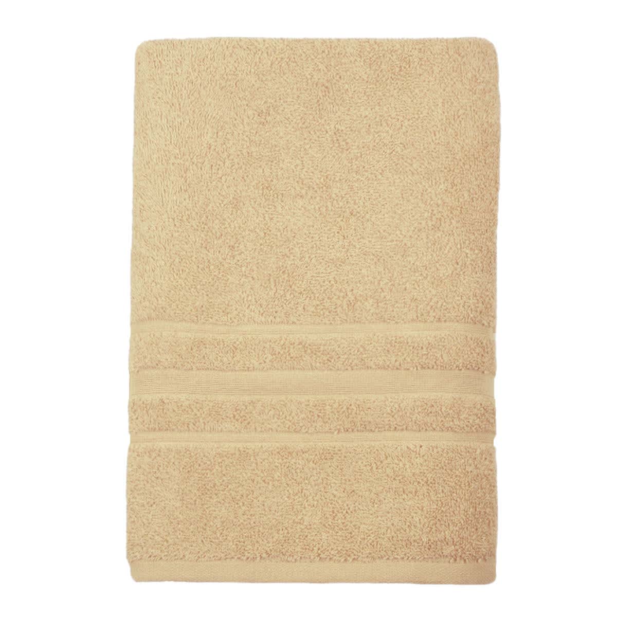 Essential Solid Yellow Bath Towel 30x54