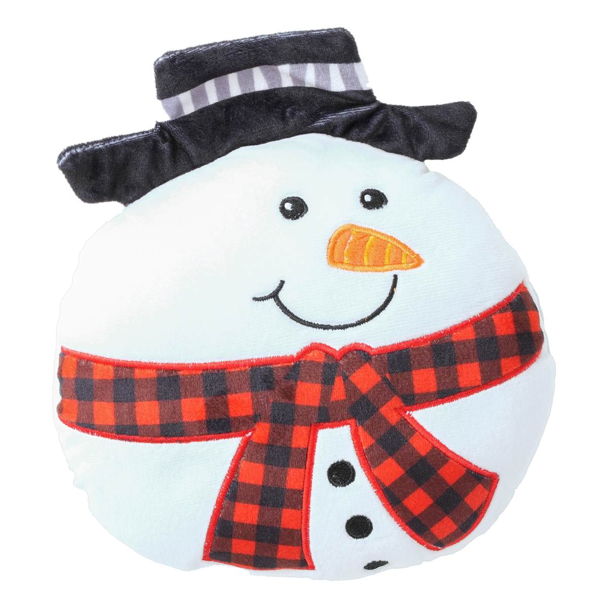 Mini Snowman Shaped Throw Pillow 8x9in At Home