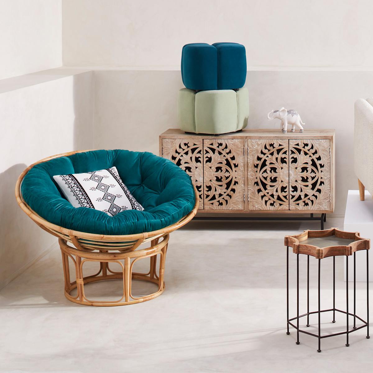 Papasan Chair Base At Home