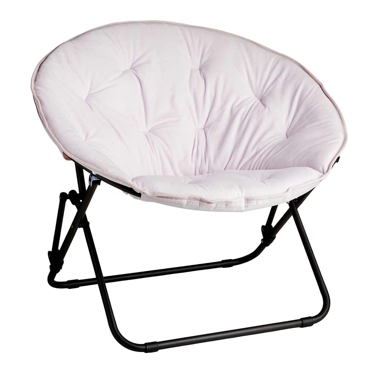 Folding Saucer Chair Lavender