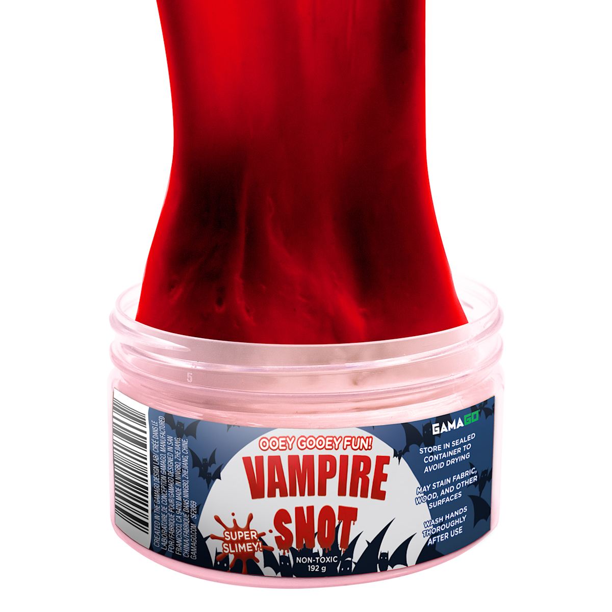Vampire Snot Slime Toy At Home
