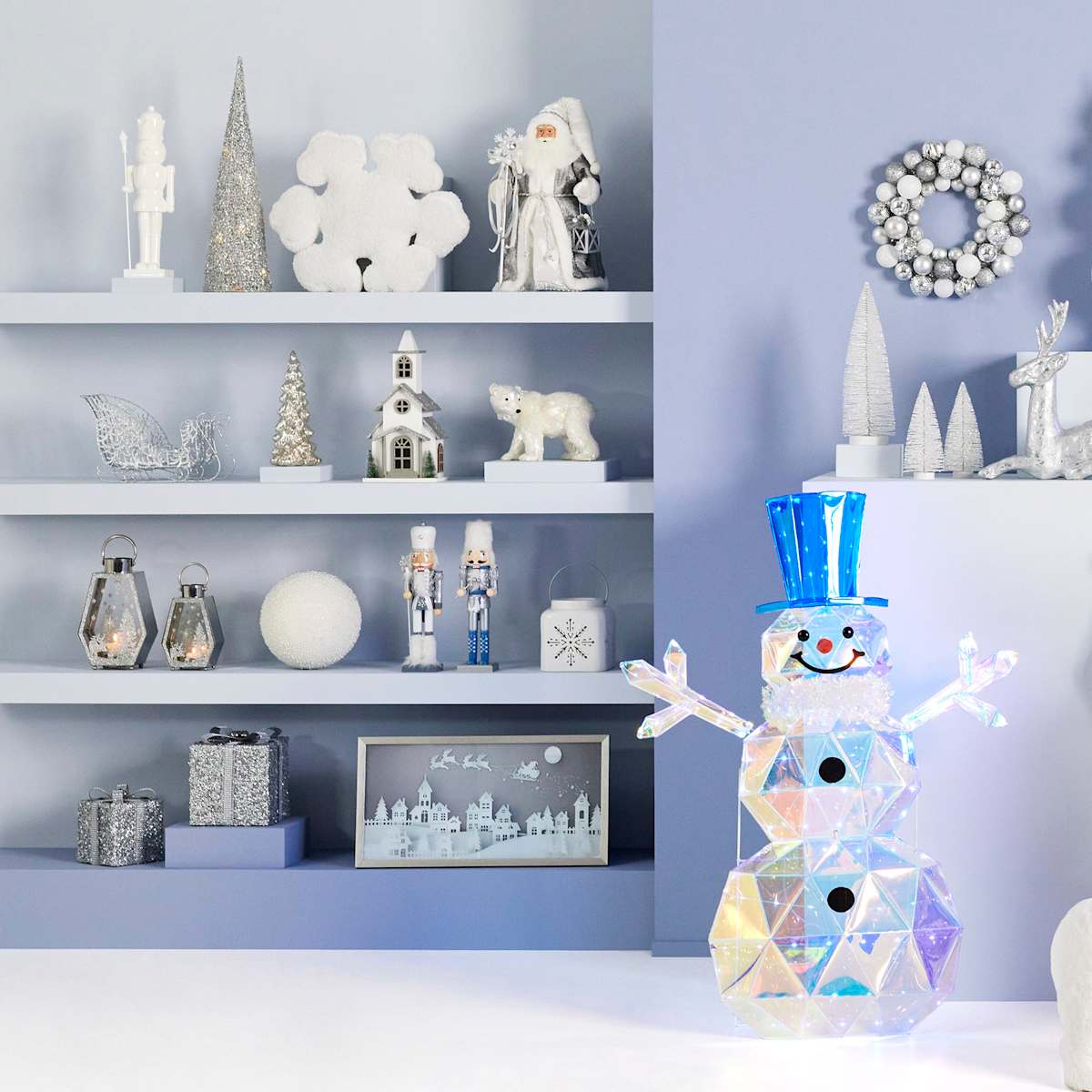 Snowflake shaped pillow clearance