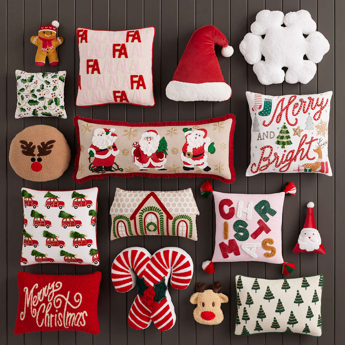 Small christmas pillows sales