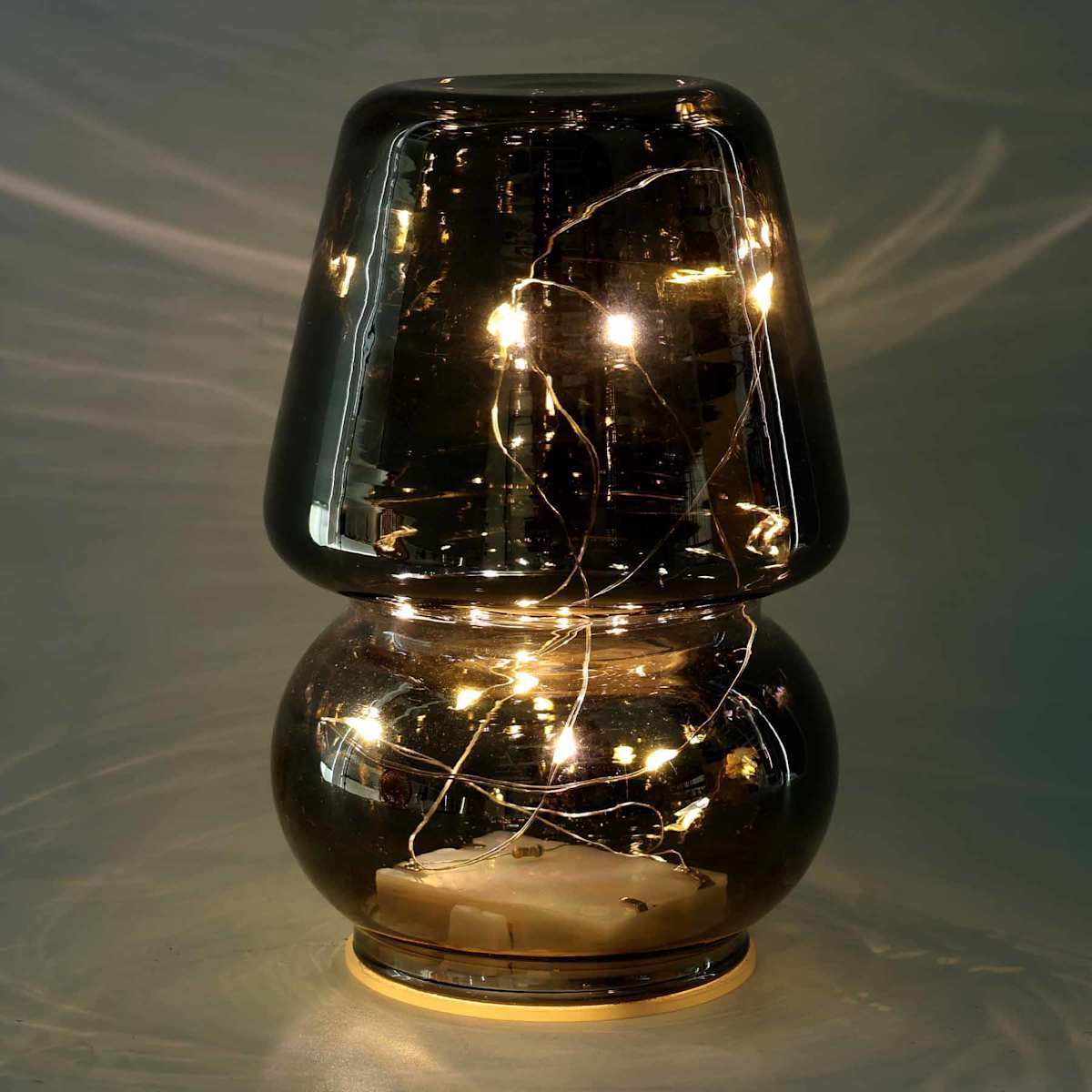 at Home Iridescent Mushroom Desk Lamp