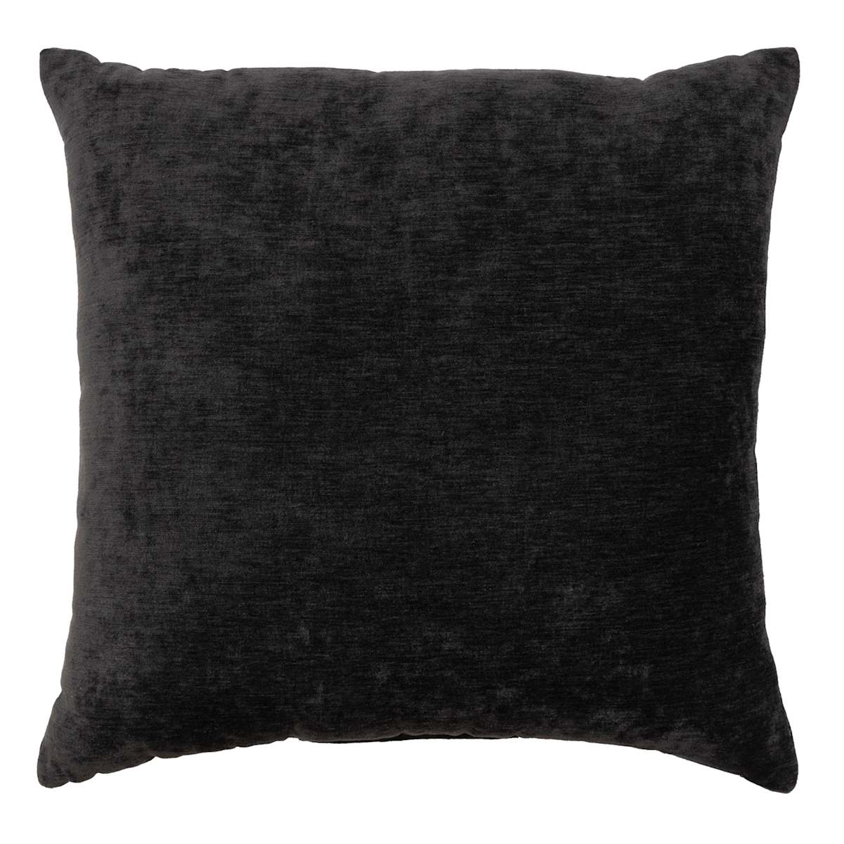 Reese Black Chenille Throw Pillow 24