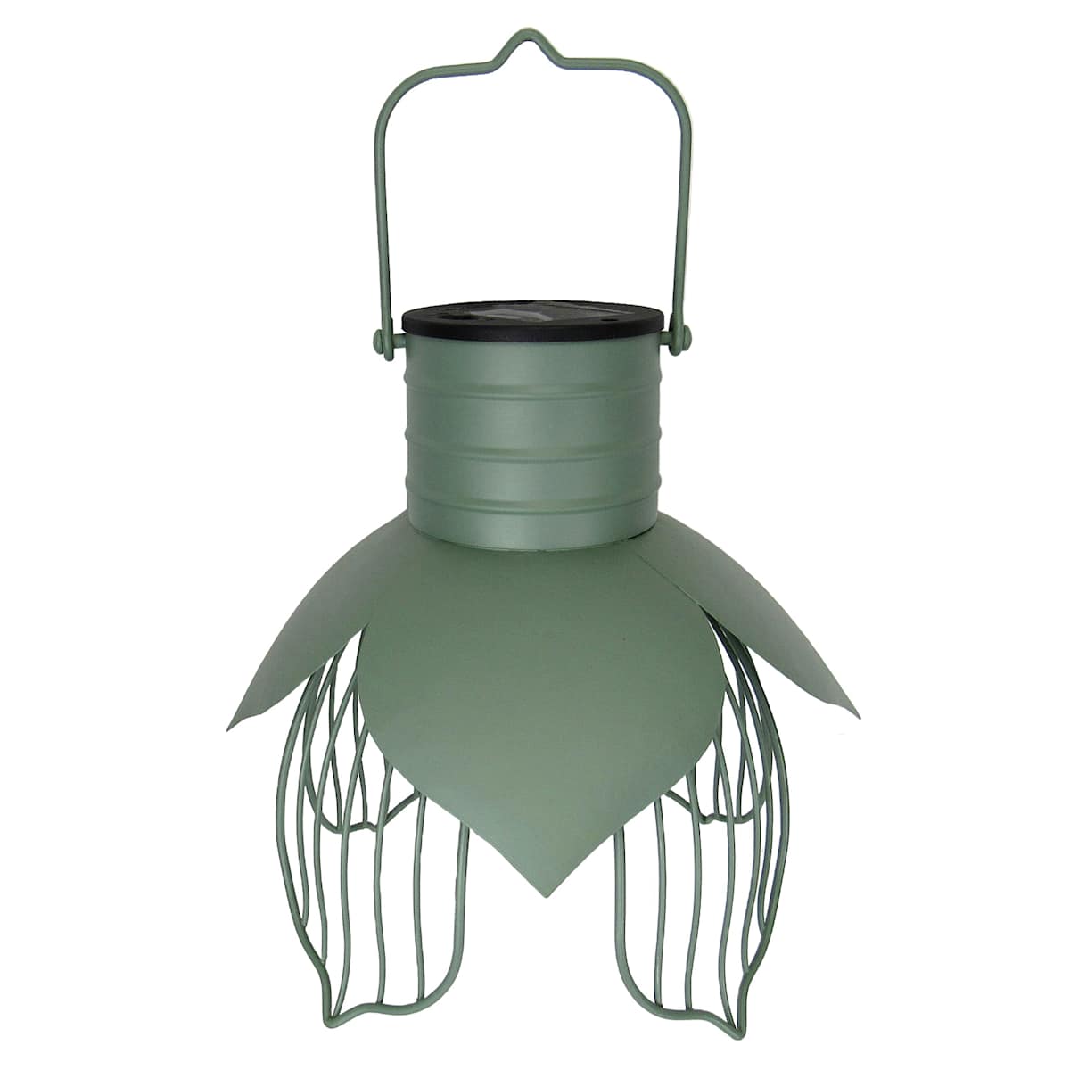 Green solar lantern outlet