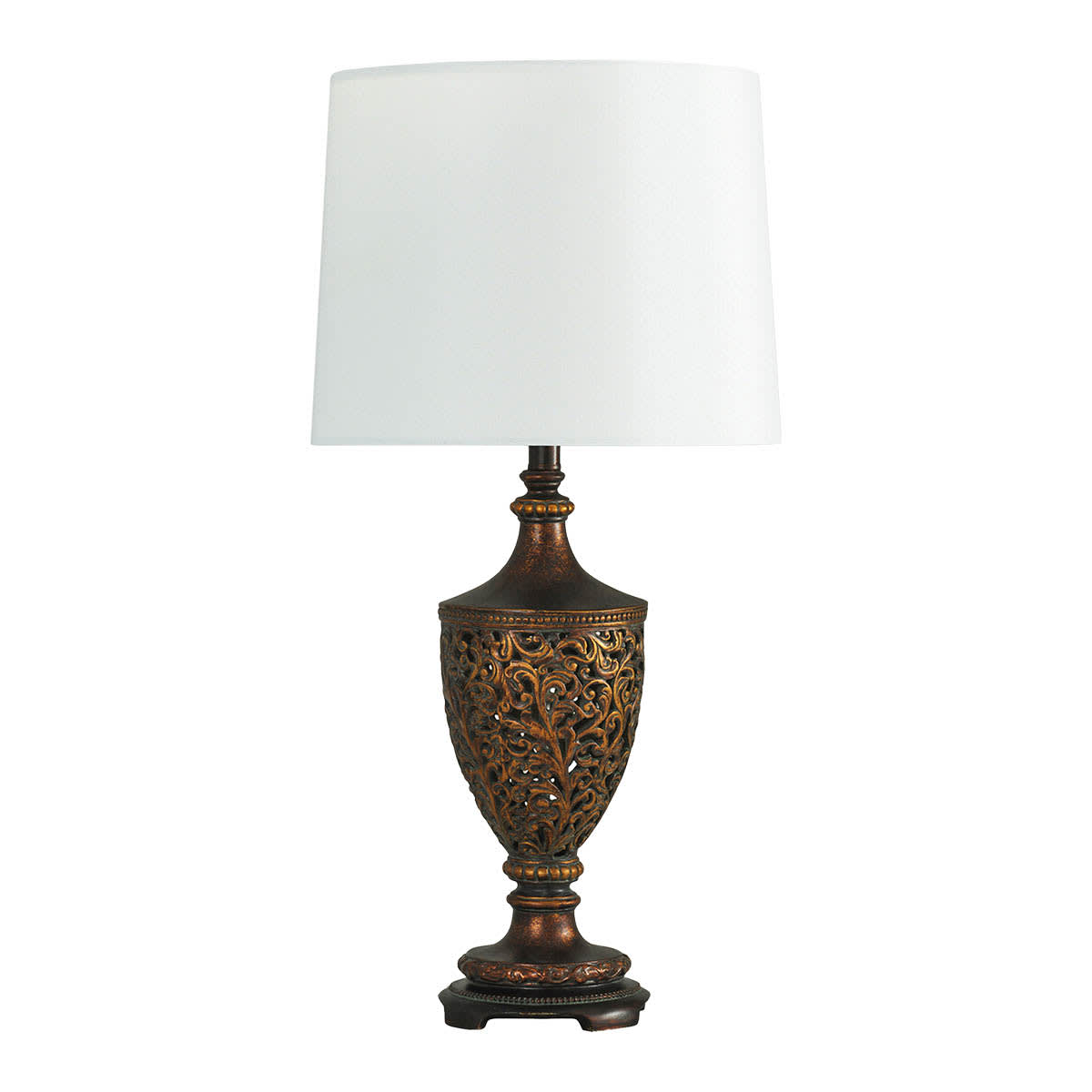 Floral 24 Brown Table Lamp at Home