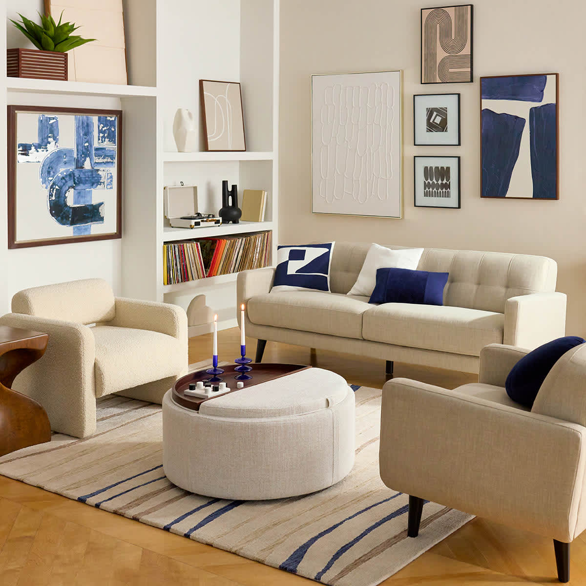 Tufted Accent Chair At Home