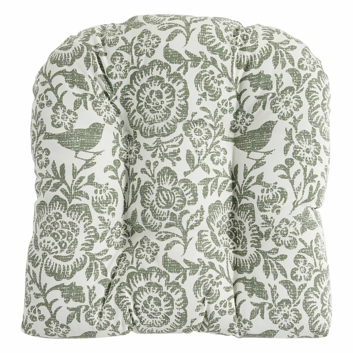 Honeybloom endive floral outdoor wicker seat cushion At Home