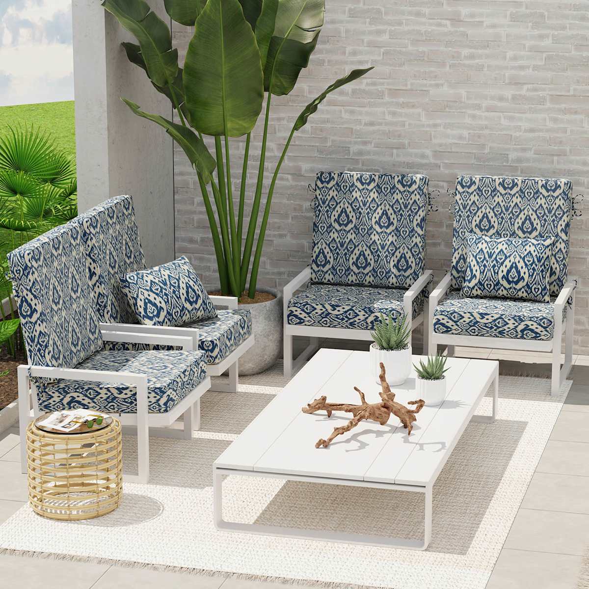 2 piece outdoor cushions shop