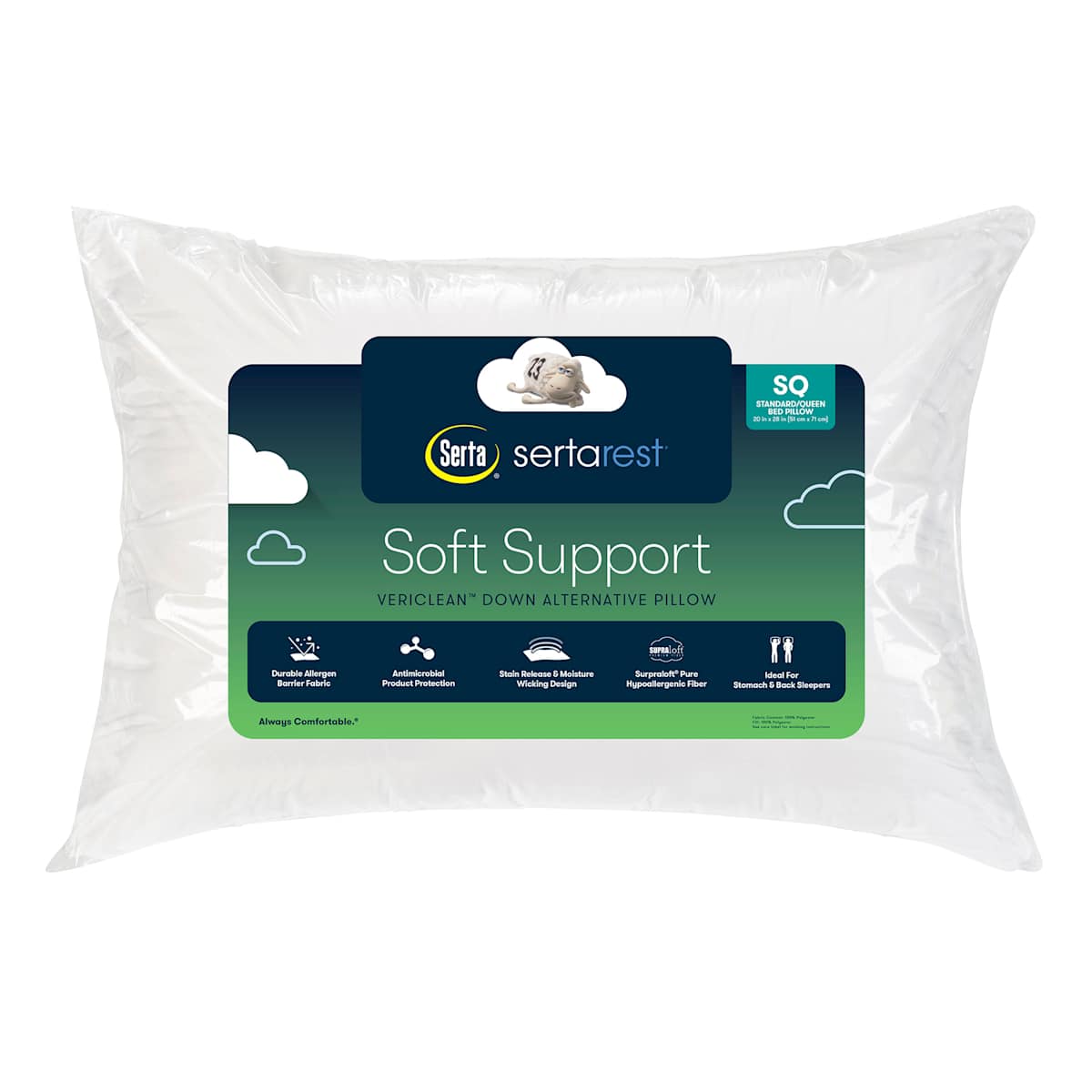 Serta standard pillow 2025
