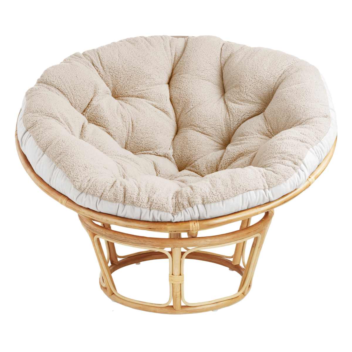 ﻿at home Papasan Chair 3-Piece Set