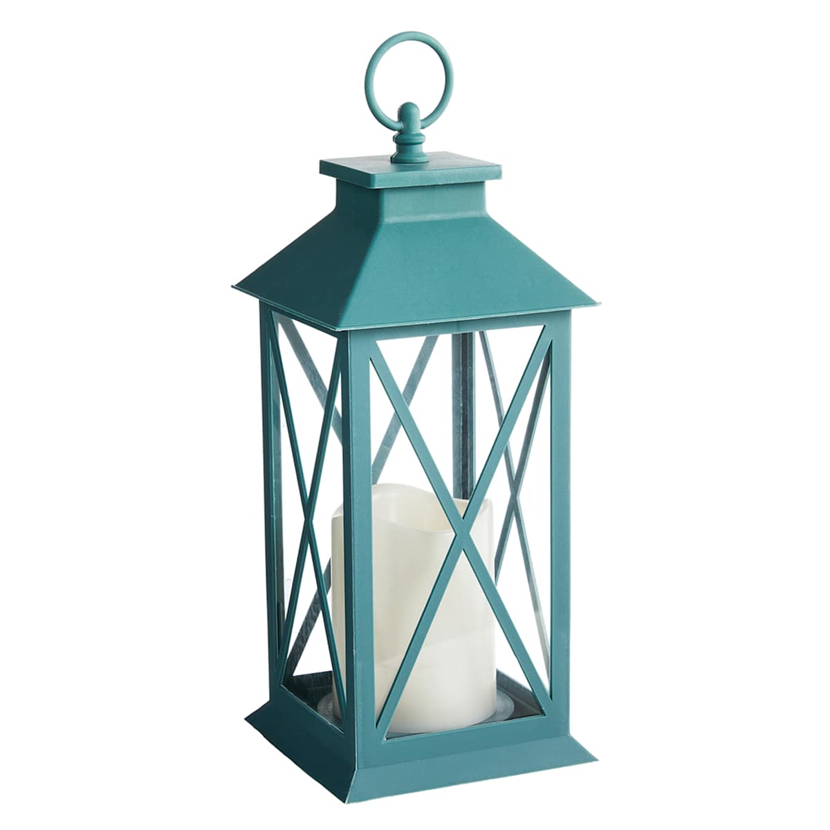 Teal lantern top