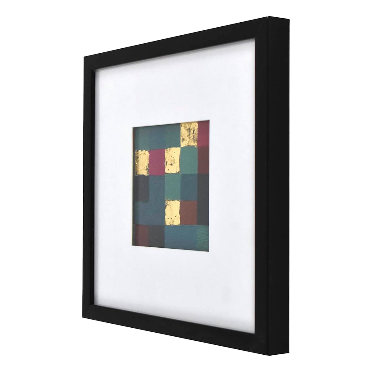 SCADpro Glass Framed Pixel Landscape Canvas Wall Art, 40x20