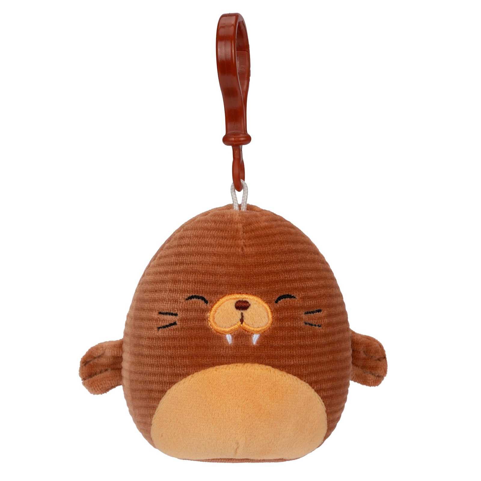 Sm 3.5 Inch Squish Corduroy Sealife Asst Clip-Ons