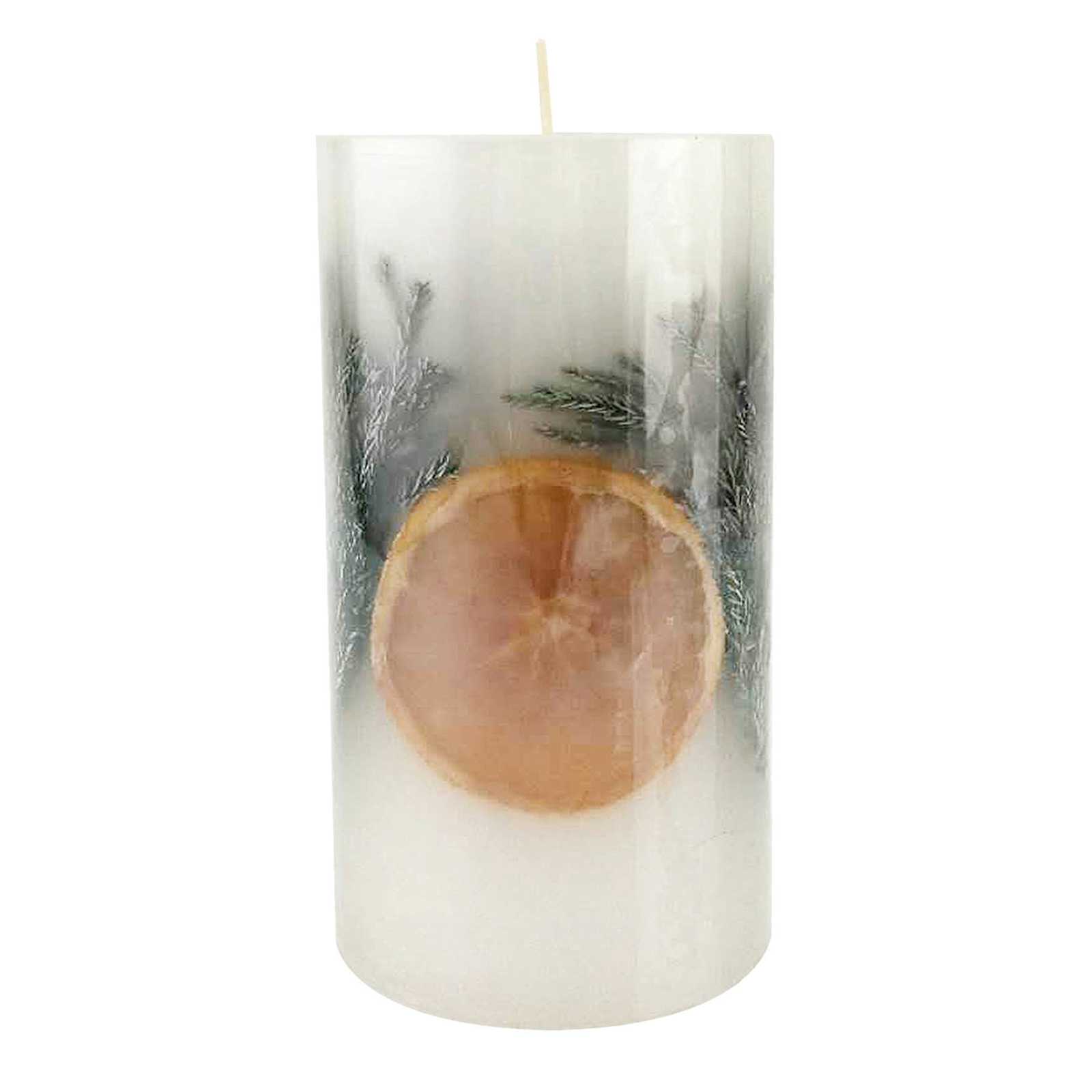 Honeybloom Christmas Botanical Pillar, 3X6