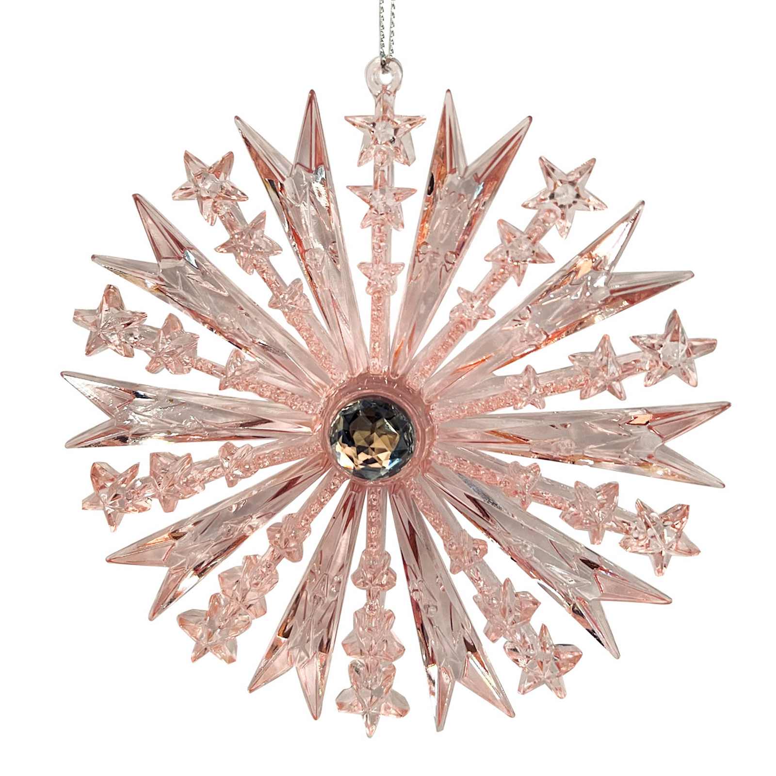 Oh Joy! Pink Snowflake Ornament, 5.2"