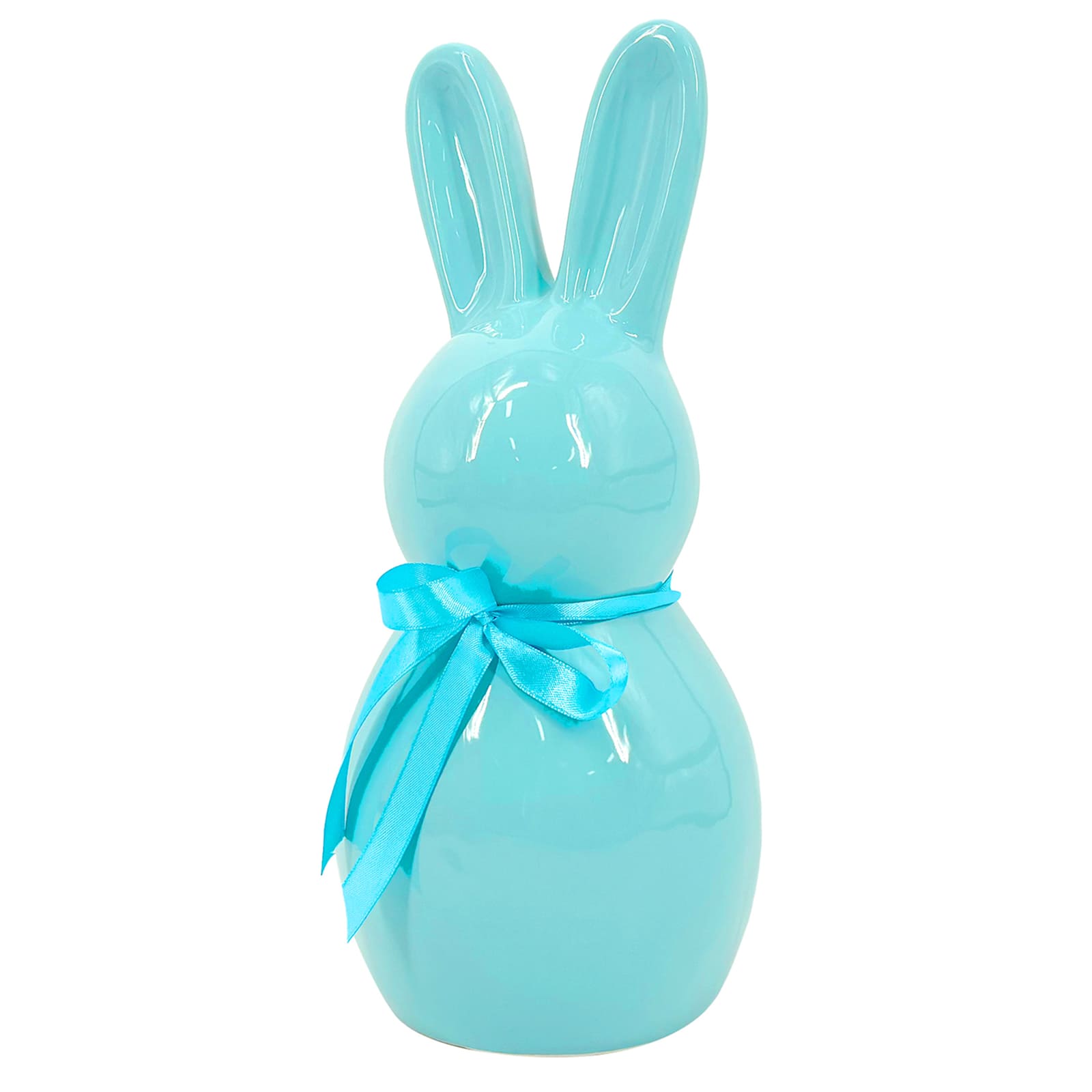 Bunny Brights Blue Ceramic Bunny, 12