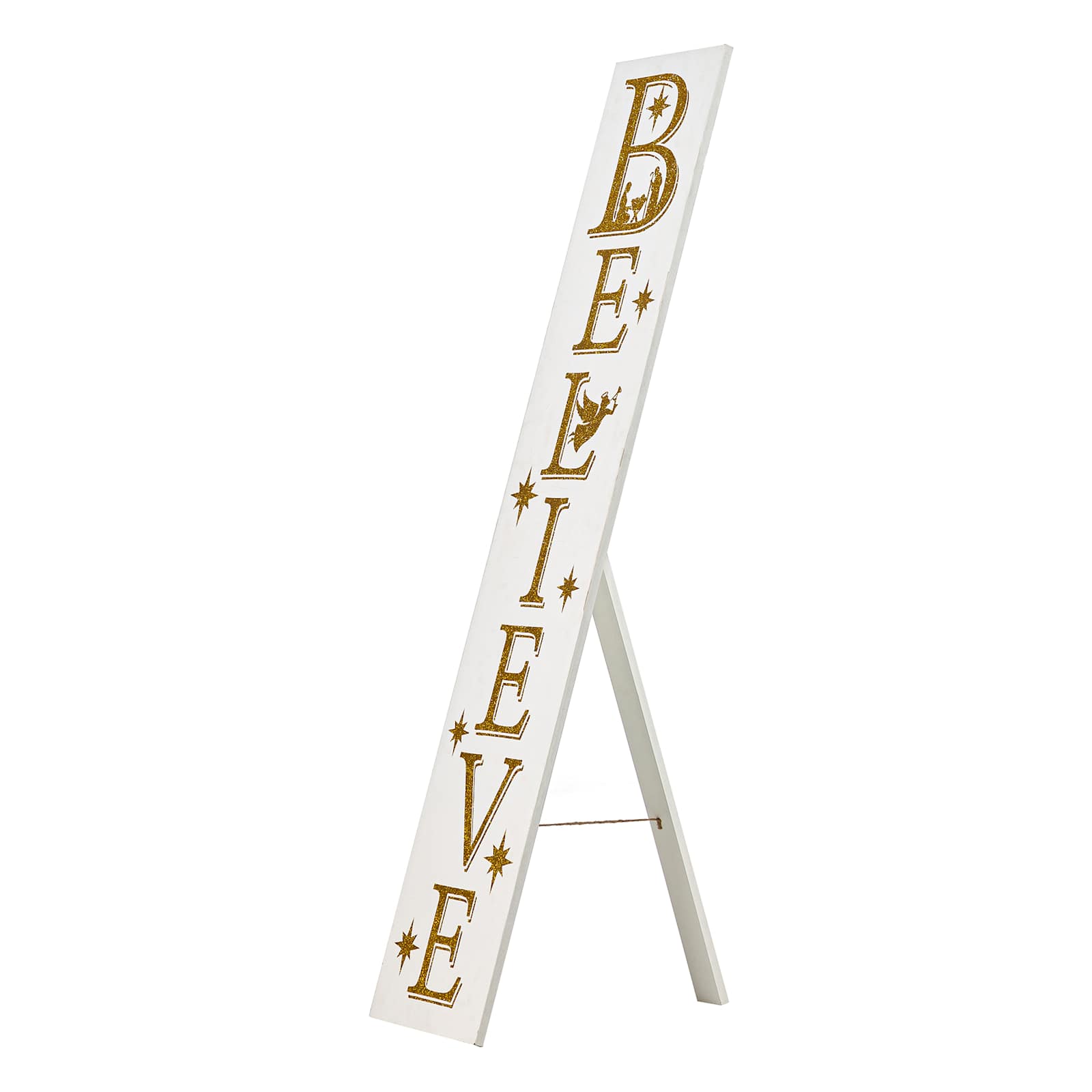 Providence Gold Believe Porch Leaner, 48"