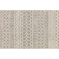 (D403) Lucas Trellis Moroccan Beige Area Rug, 3x5