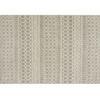 (D403) Lucas Trellis Moroccan Beige Area Rug, 8x10