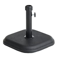 Black Patio Umbrella Base, 24lb