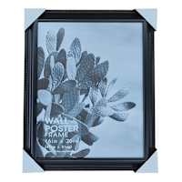 Wide Black Bead Poster Wall Frame, 16x20