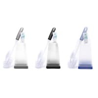 Clear Toilet Brush & Holder