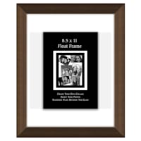 Gold Floating Wall Frame, 8.5x11