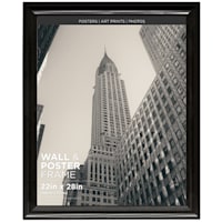 Sophia Black Poster Wall Frame, 22x28