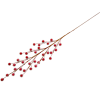 Set of 3 Sugar Red Berry Sprays, 19"