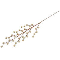 Set of 3 Sugar Gold Berry Sprays, 19"