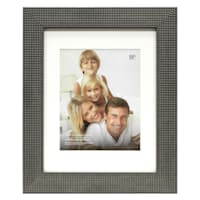 11x14 Matted to 8x10 Dotted Poster Wall Frame, Champagne