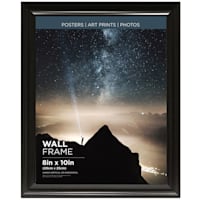 Sophia Black Poster Wall Frame, 8x10
