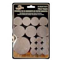 68-Pack Assorted Felt Furniture Pads