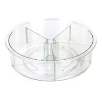 Linus Clear Divided Turntable