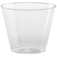 Hanna K. Signature 50-Count Clear Plastic Old Fashioned Glass, 9oz