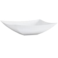 Lillian Table Settings 3-Count Pearl White Rectangle Plastic Bowls, 64oz
