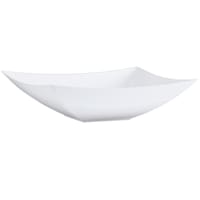 Lillian Table Settings 2-Count Pearl White Plastic Rectangle Bowls, 128oz