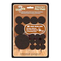 Parker & Bailey 68-Piece Brown Furniture Felt Pads