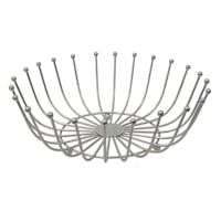 Satin Nickel Fruit Basket