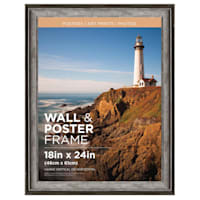 Cassandra Brown & Taupe Poster Wall Frame, 18x24