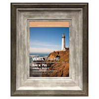 Cassandra Brown & Taupe Poster Wall Frame, 5x7