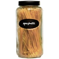 Chalk It Glass Canister, 11.2"
