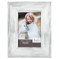 White Scoop Tabletop Picture Frame, 4x6