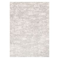 (A252) Willow Grey Microfiber Area Rug, 8x10